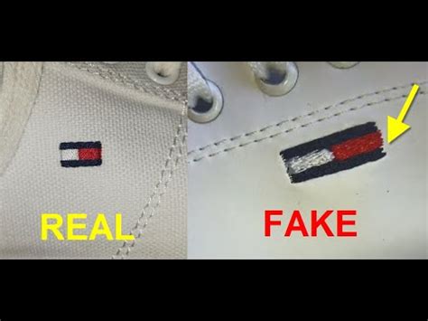 real vs fake tommy hilfiger shoes|tommy hilfiger ca no 57151.